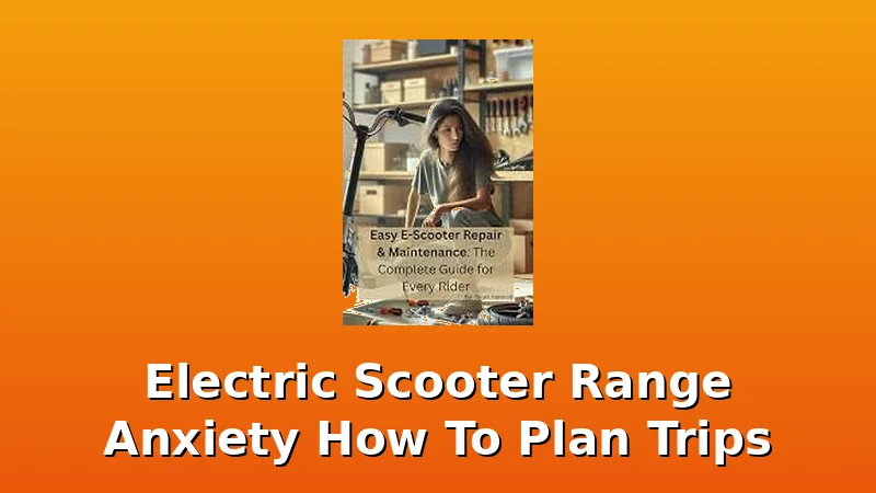 Electric Scooter Range Anxiety How To Plan Trips - UrbVolt review with measurements and honest opinion
