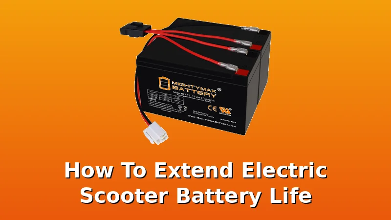How To Extend Electric Scooter Battery Life - UrbVolt review with measurements and honest opinion