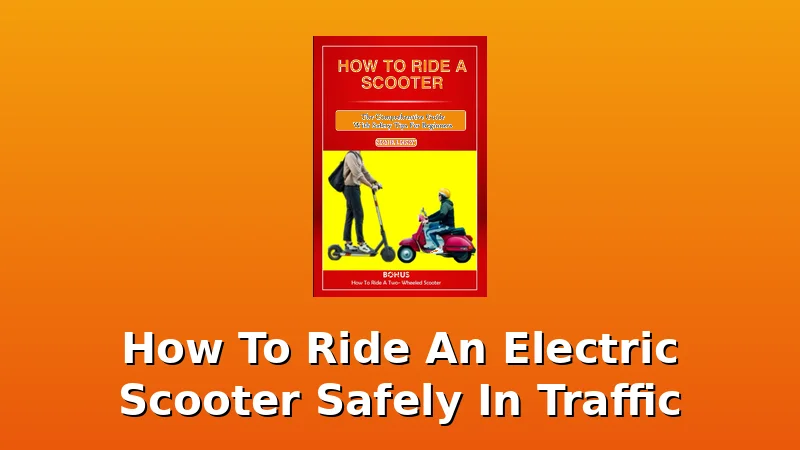How To Ride An Electric Scooter Safely In Traffic - UrbVolt review with measurements and honest opinion