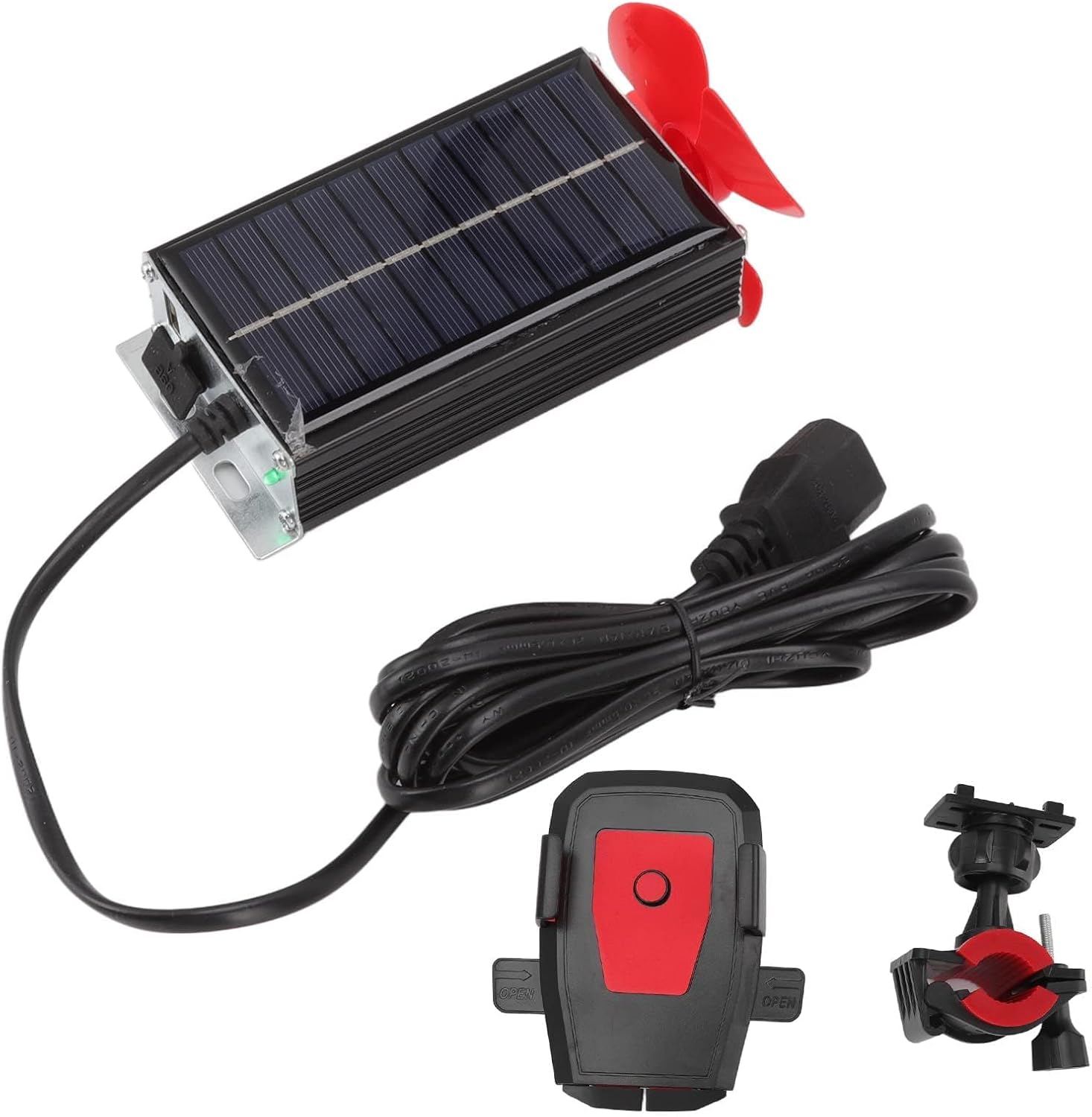 Wind Power Generator, 2 in 1 Portable Range Extender with USB Output (B0BKQKQ9KW)