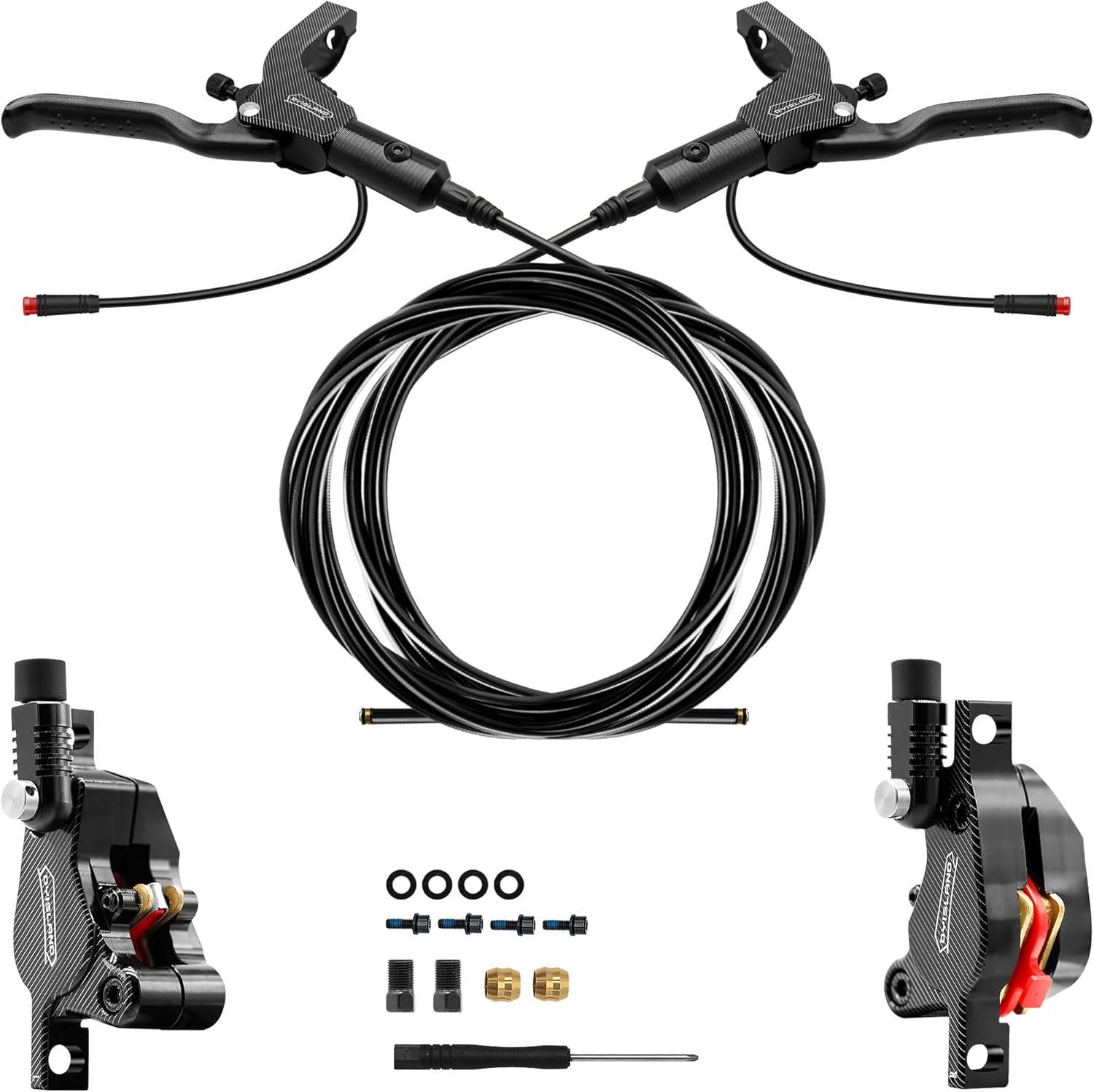 LD-210S Hydraulic Disc Brakes Set (B0D4VDVDKY)