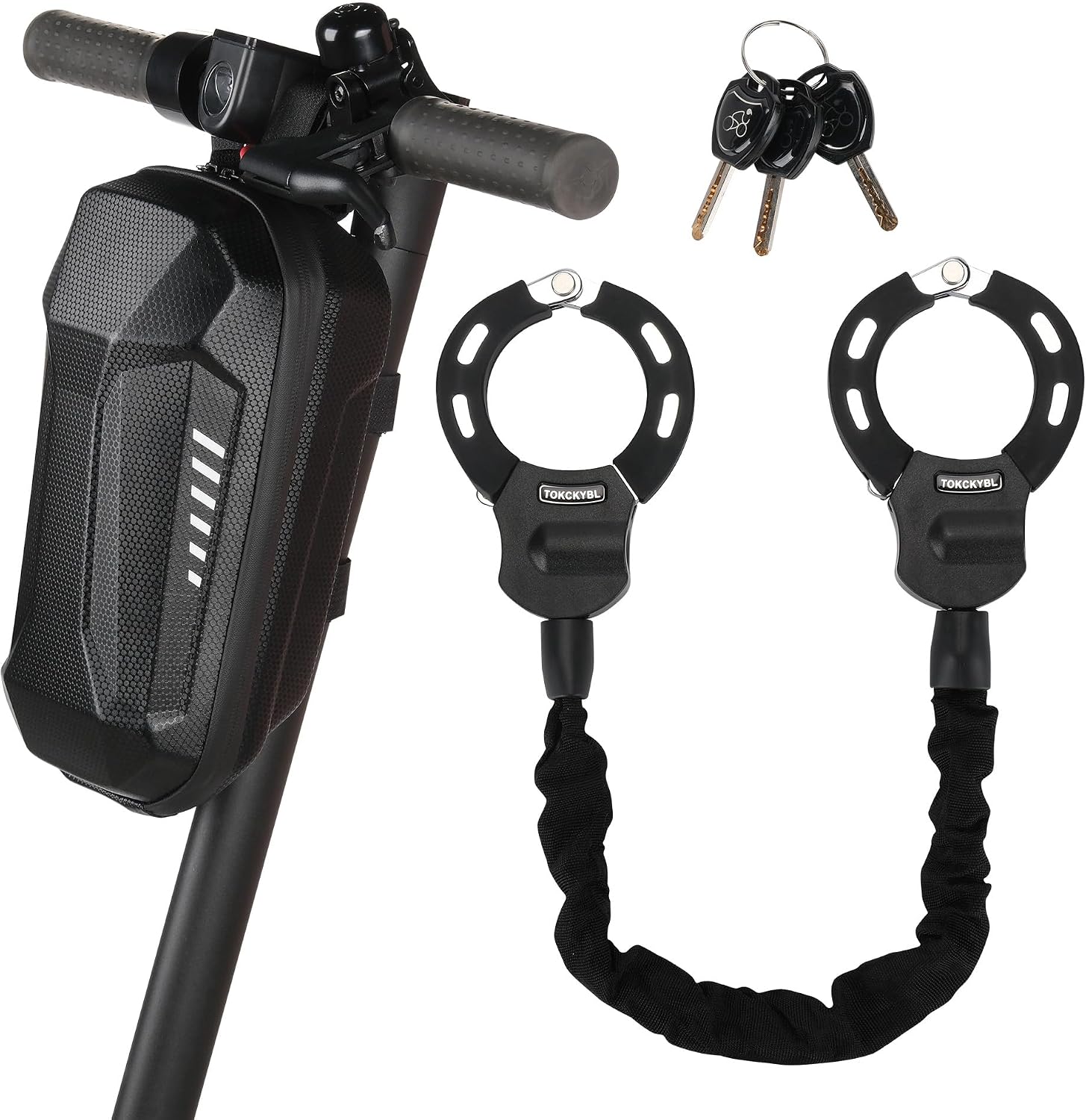 Heavy Duty Scooter Lock with 3 Keys (B0DRKDTGCX)